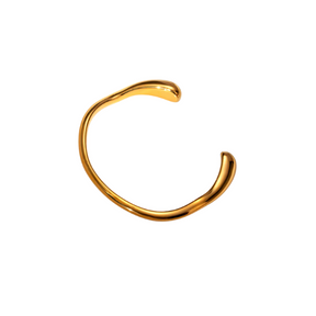 Velvet Curve Armreif - Gold