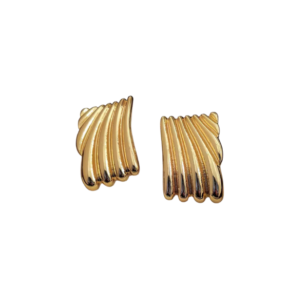 Silhouette Ohrstecker Damen – Ohrringe in Silber & Gold elegant