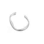 Aura Armreif Silber – zeitloser Armreif für Damen, dezent & elegant