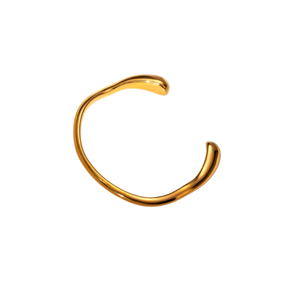 Goldener Armreif Damen – elegantes Schmuckstück, schlicht & modern