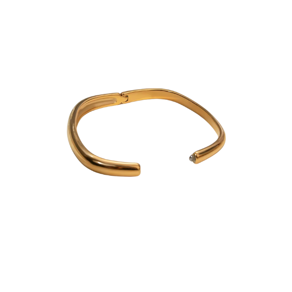 Goldener Armreif Damen – schlichtes Schmuckstück, elegant & modern