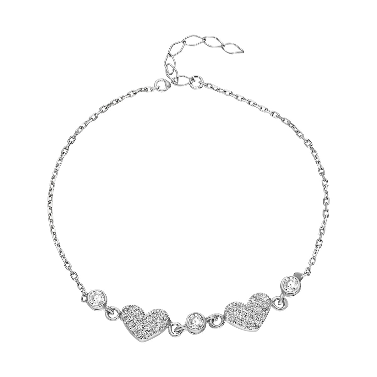 Herz Armband Silber – zeitlose Armkette, perfekt für Alltag & Anlass