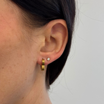 Herz Creolen Gold – edler Damenschmuck, perfekt als Geschenk für Freundin oder Frau