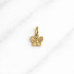 Savannah CHARM goldener Schmetterling Anhänger aus Edelstahl für Damen.