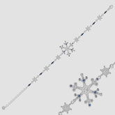 Snowflake Ice X Armkette - Silber