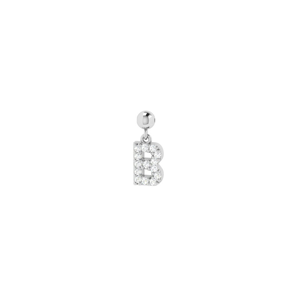 Charm Letter - Silber