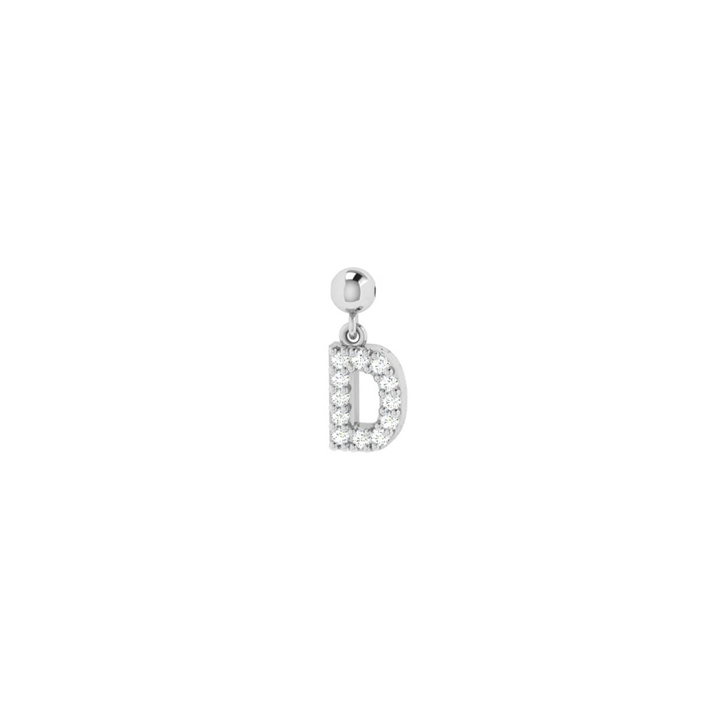 Charm Letter - Silber