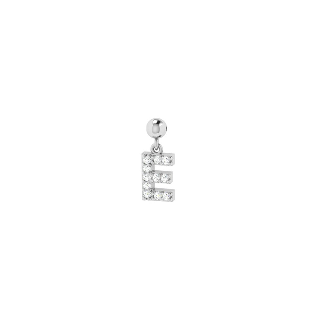 Charm Letter - Silber