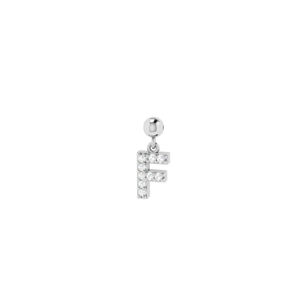 Charm Letter - Silber