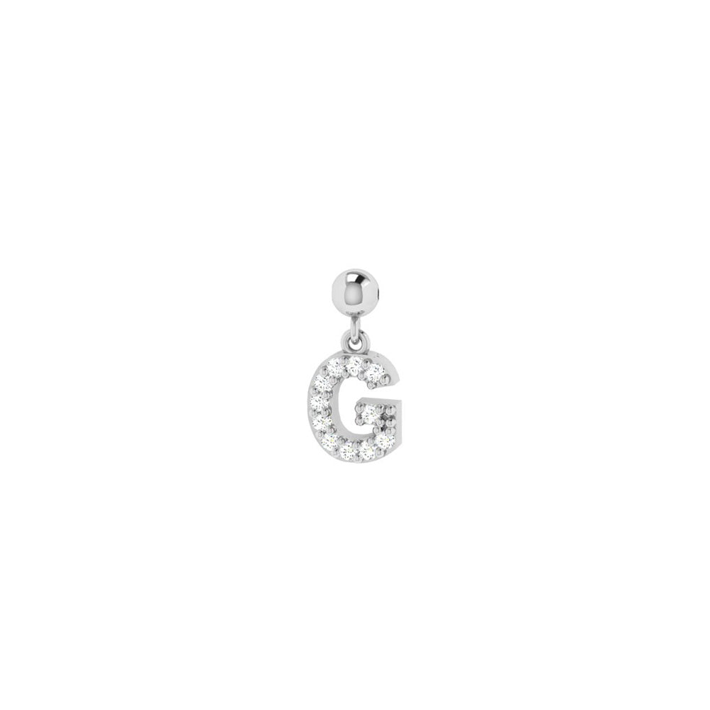 Charm Letter - Silber