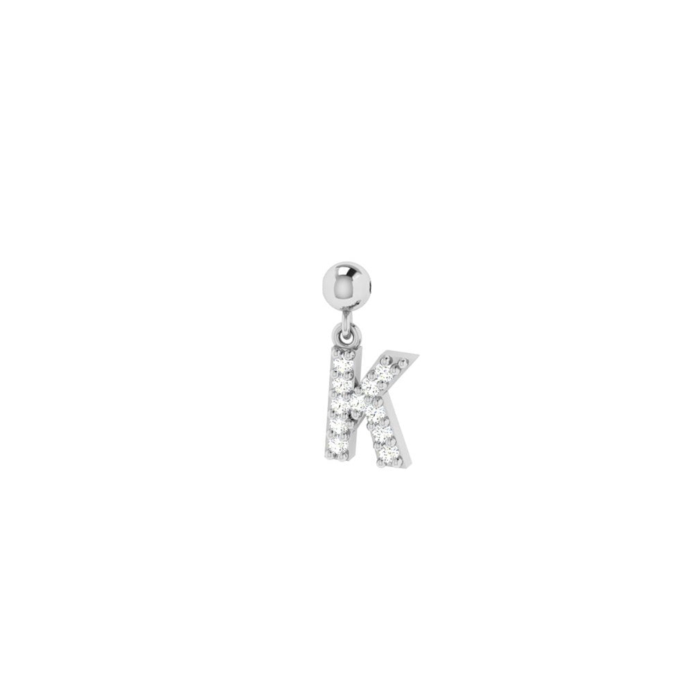 Charm Letter - Silber