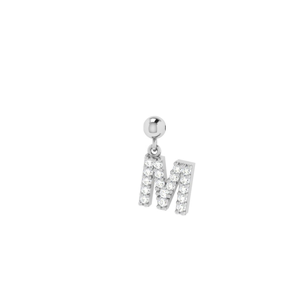 Charm Letter - Silber
