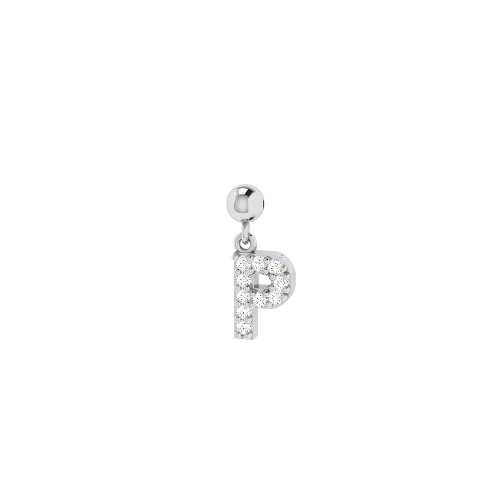 Charm Letter - Silber