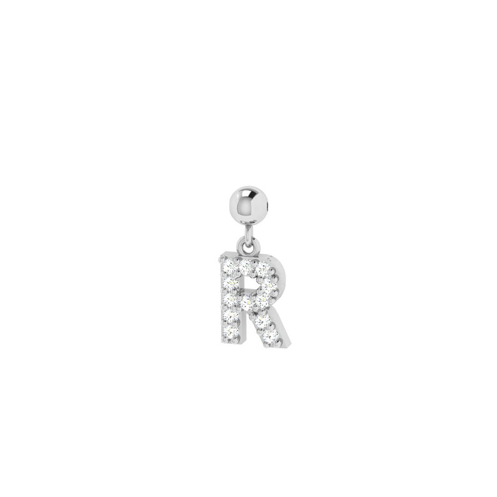 Charm Letter - Silber