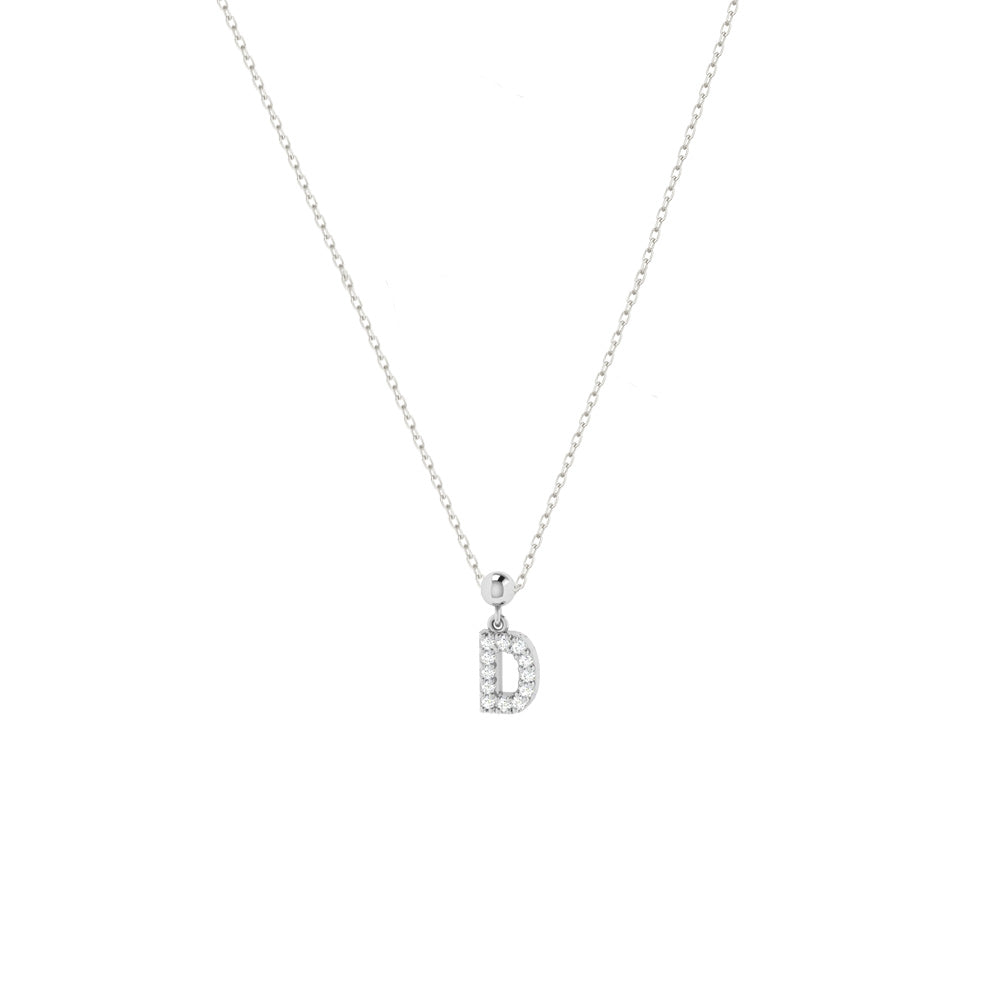 Charm Letter - Silber