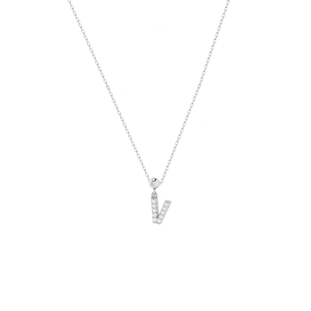 Charm Letter - Silber