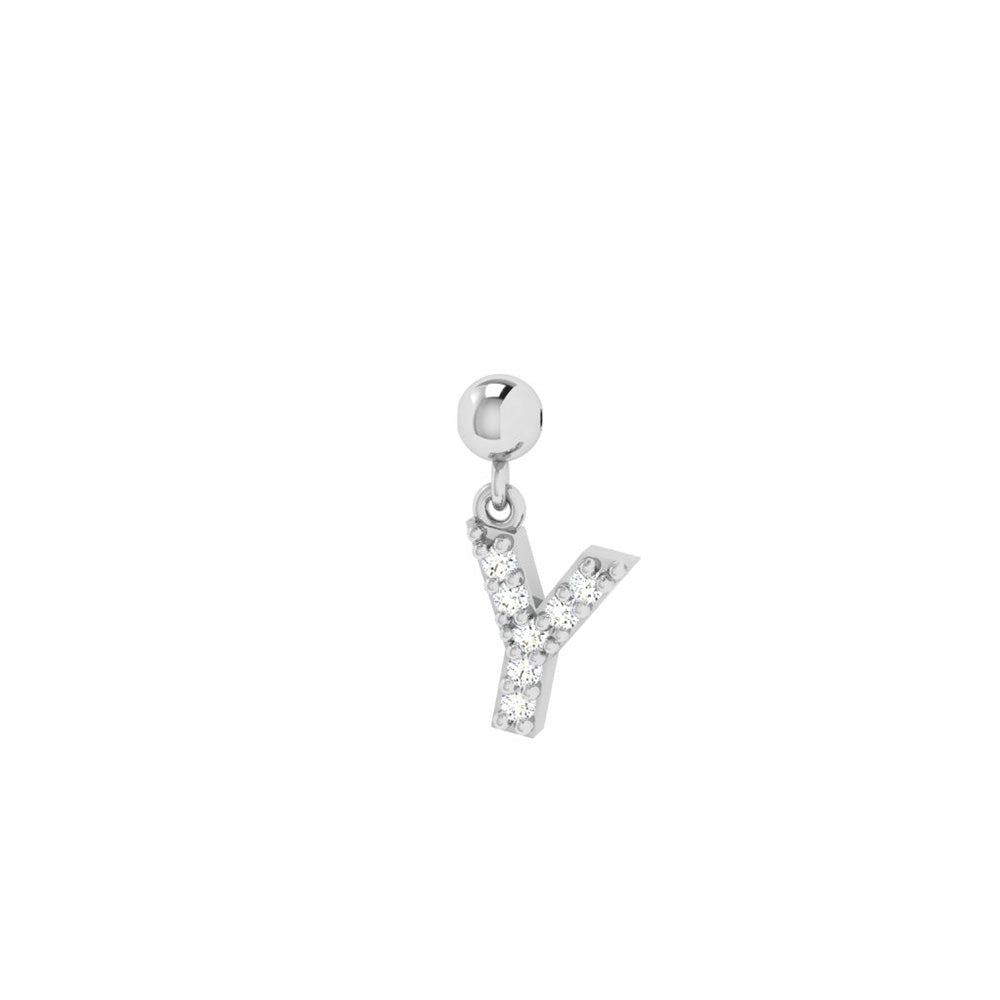 Charm Letter - Silber