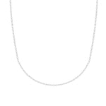 Filigrane Charm Single Halskette in Silber mit feiner Gliederkette von Dkeniz.