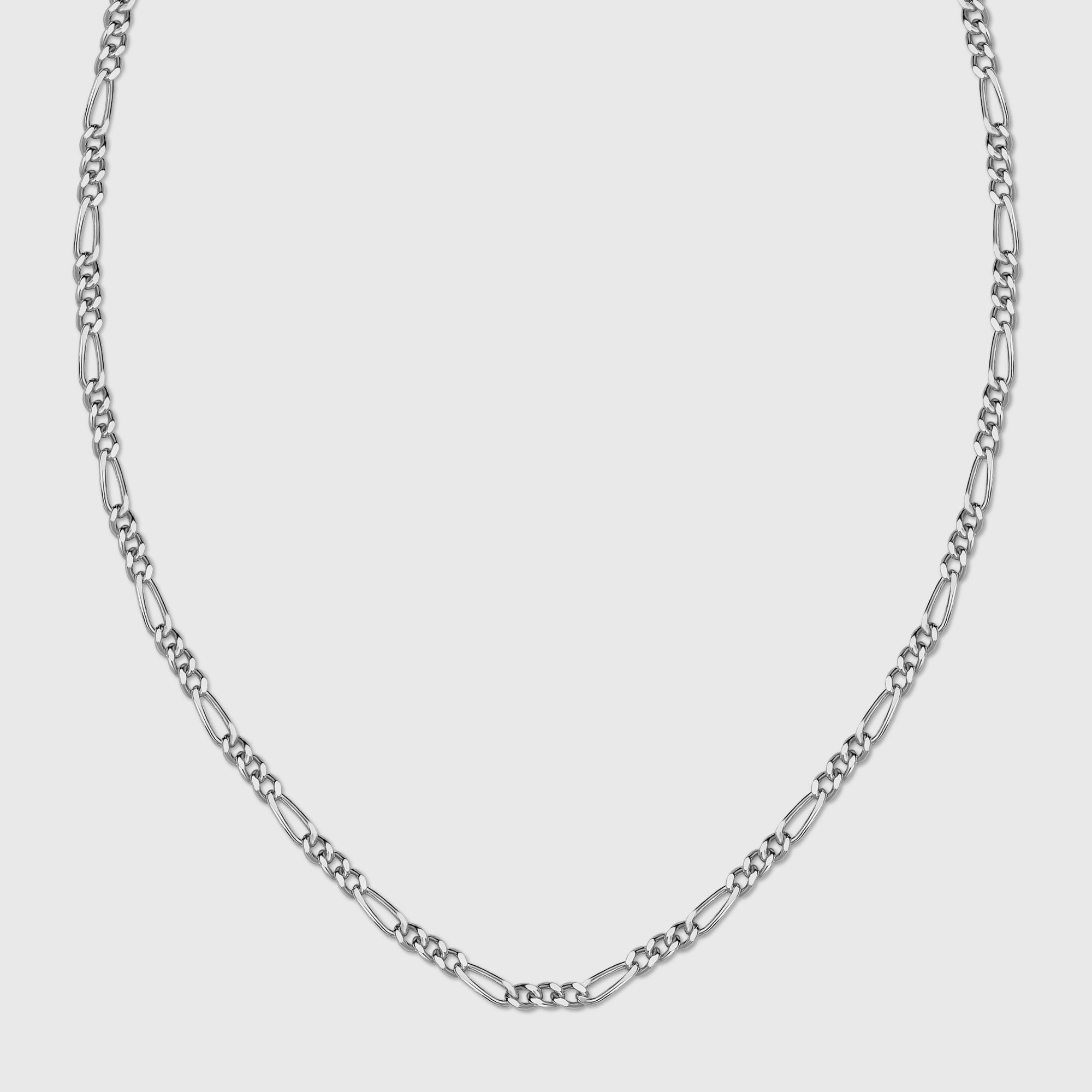 FIGARO Halskette S Silber aus 925 Sterling Silber auf hellem Hintergrund.